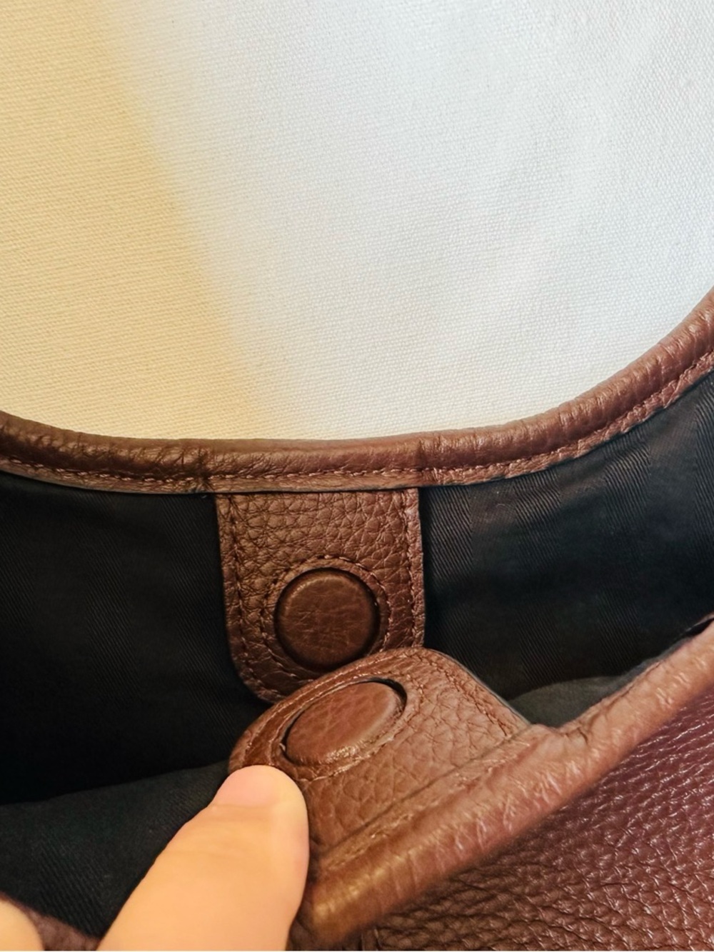 The Horse Australia Designer Bag Brown Leather Shoulder Bag - Picture 6 of 9